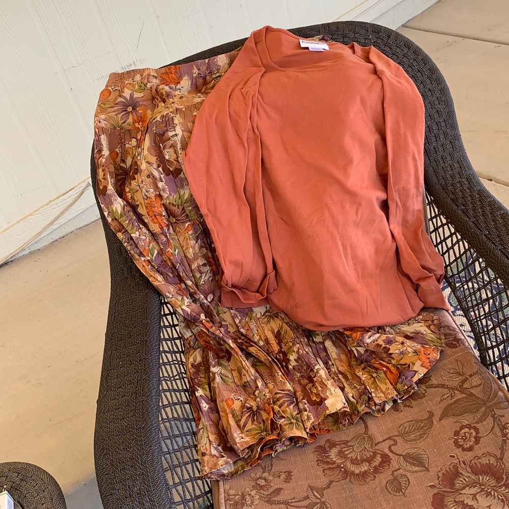 Serengeti matching skirt and top